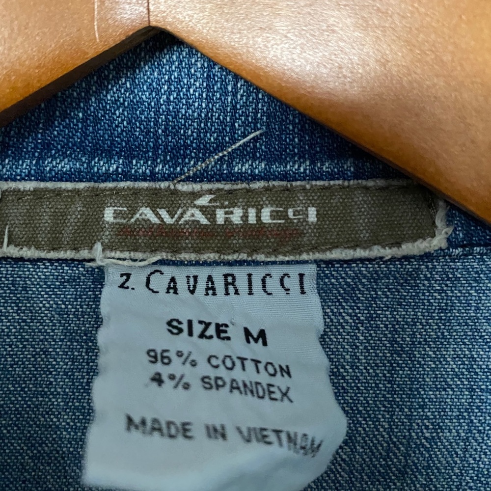 Z Cavaricci Denim Studded Jacket - Picture 3 of 6